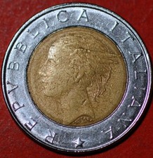 Italy 500 Lire KM# 111