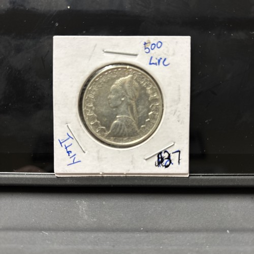 Italy 500 lire from - lire, 11g