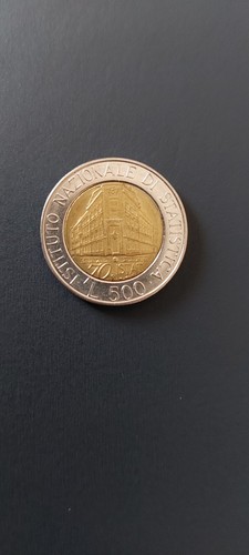 Moneta 500 lire collezione - moneta,