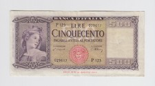 ITALY P.80a-9617 500 lire