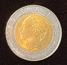 3 pieces  ITALY 500 lire